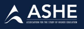 Association for the study of Higher Education