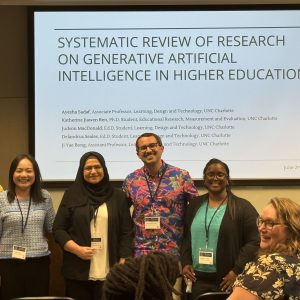 Dr. Ji Yae Bong, Katherine Ren, Dr. Ayesha Sadaf, Judson MacDonald, and Delandrus Seales